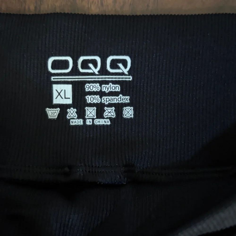 OQQ PALAZO WIDE LEGS XL HIGH WAISTED